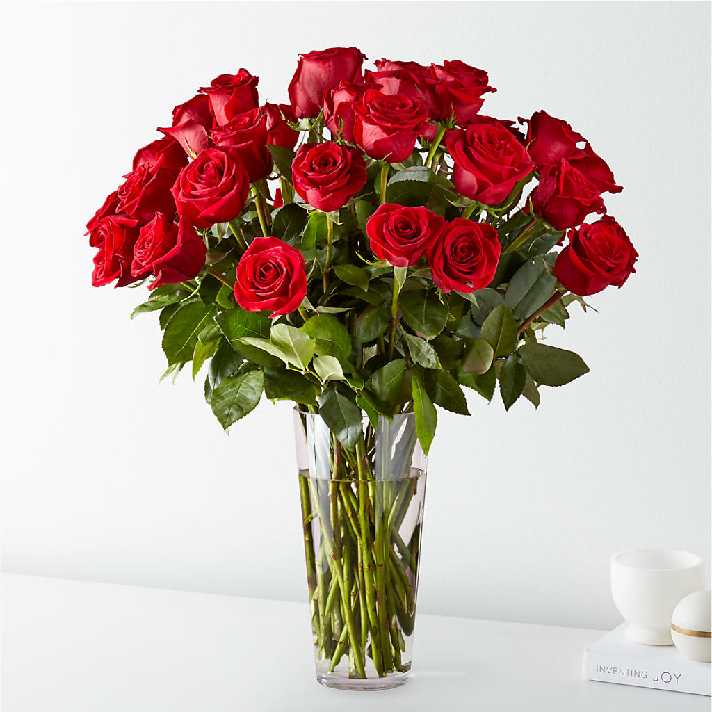 Long Stem Red Rose Bouquet – ANTONIO FLOWERS & GIFTS, Miami FL