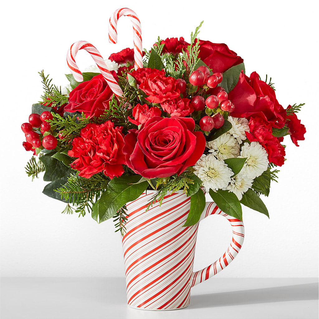 Peppermint Swirl Mug – ANTONIO FLOWERS & GIFTS, Miami FL
