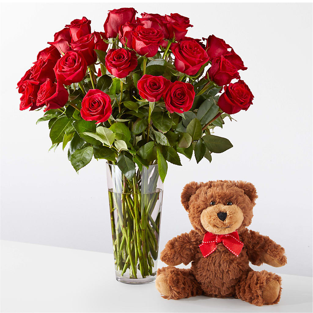 Romantic Long Stem Red Rose Bouquet Bundles – ANTONIO FLOWERS & GIFTS, Miami FL
