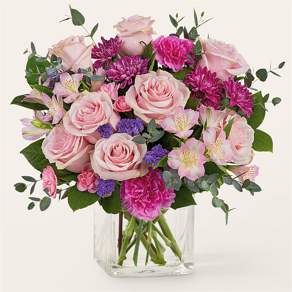 Rosy Radiance Bouquet – ANTONIO FLOWERS & GIFTS, Miami FL