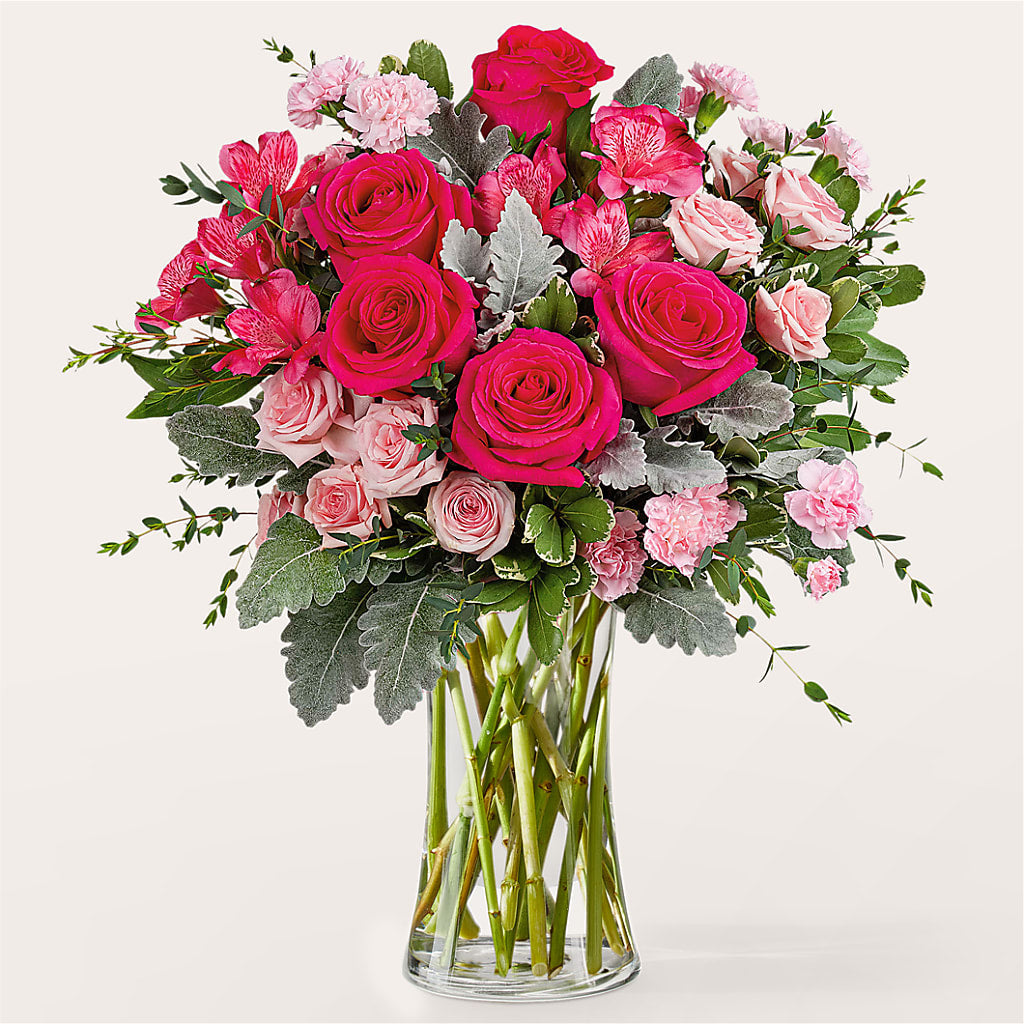 Tickled Pink Bouquet – ANTONIO FLOWERS & GIFTS, Miami FL