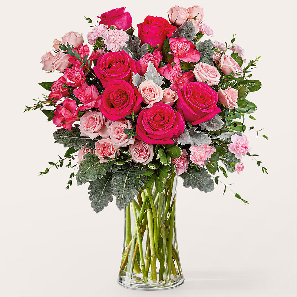 Tickled Pink Bouquet – ANTONIO FLOWERS & GIFTS, Miami FL