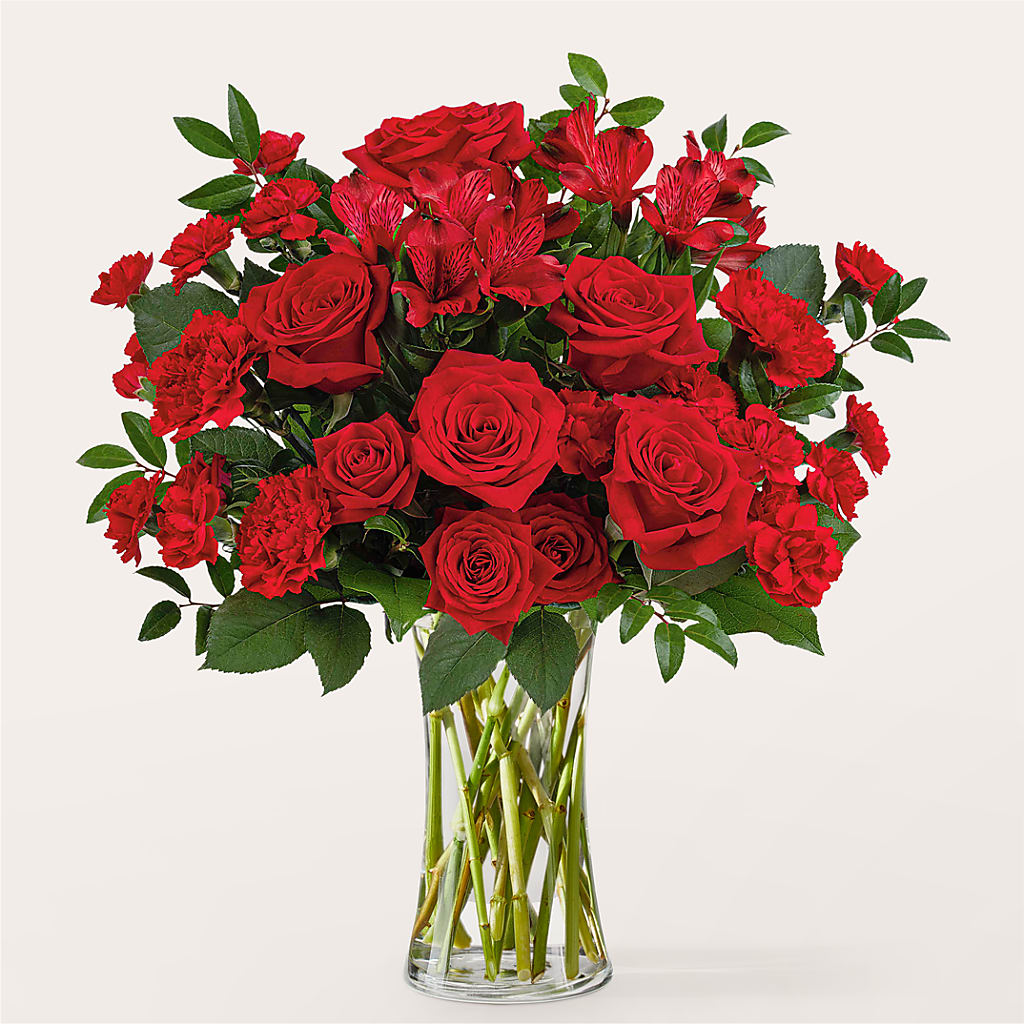 Brilliant Ruby Bouquet – ANTONIO FLOWERS & GIFTS, Miami FL