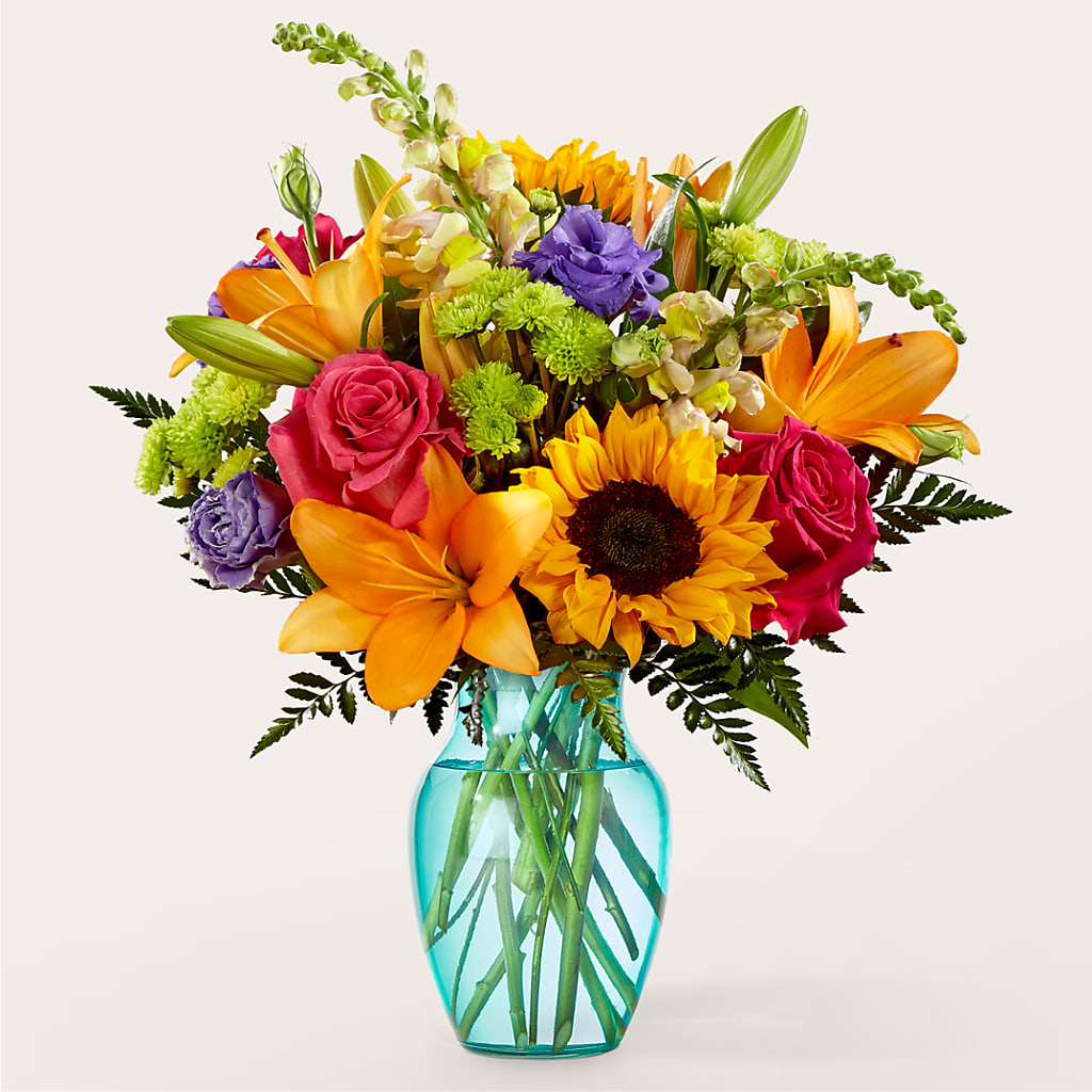 Double Rainbow Bouquet – ANTONIO FLOWERS & GIFTS, Miami FL