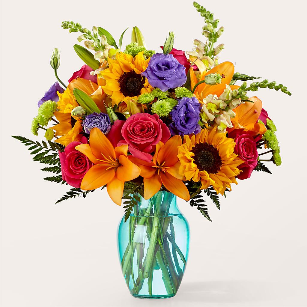 Double Rainbow Bouquet – ANTONIO FLOWERS & GIFTS, Miami FL