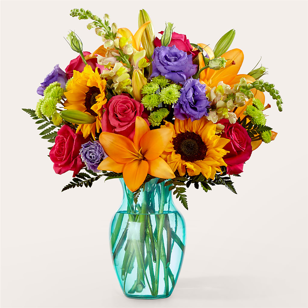 Double Rainbow Bouquet – ANTONIO FLOWERS & GIFTS, Miami FL