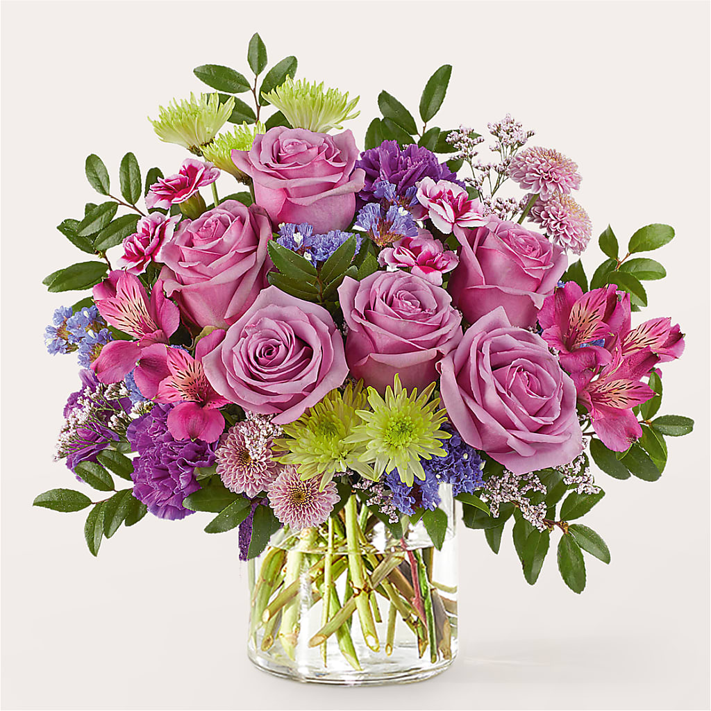 Glass Half Full Bouquet – ANTONIO FLOWERS & GIFTS, Miami FL