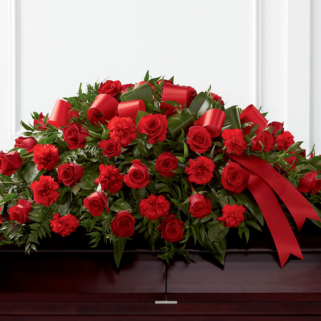 Tribute of Life Casket Spray – ANTONIO FLOWERS & GIFTS, Miami FL