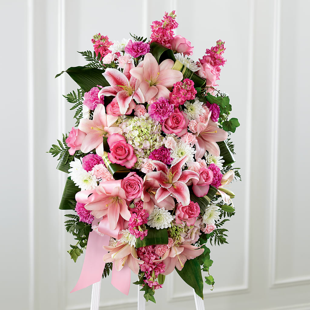 Comforting Standing Spray – ANTONIO FLOWERS & GIFTS, Miami FL