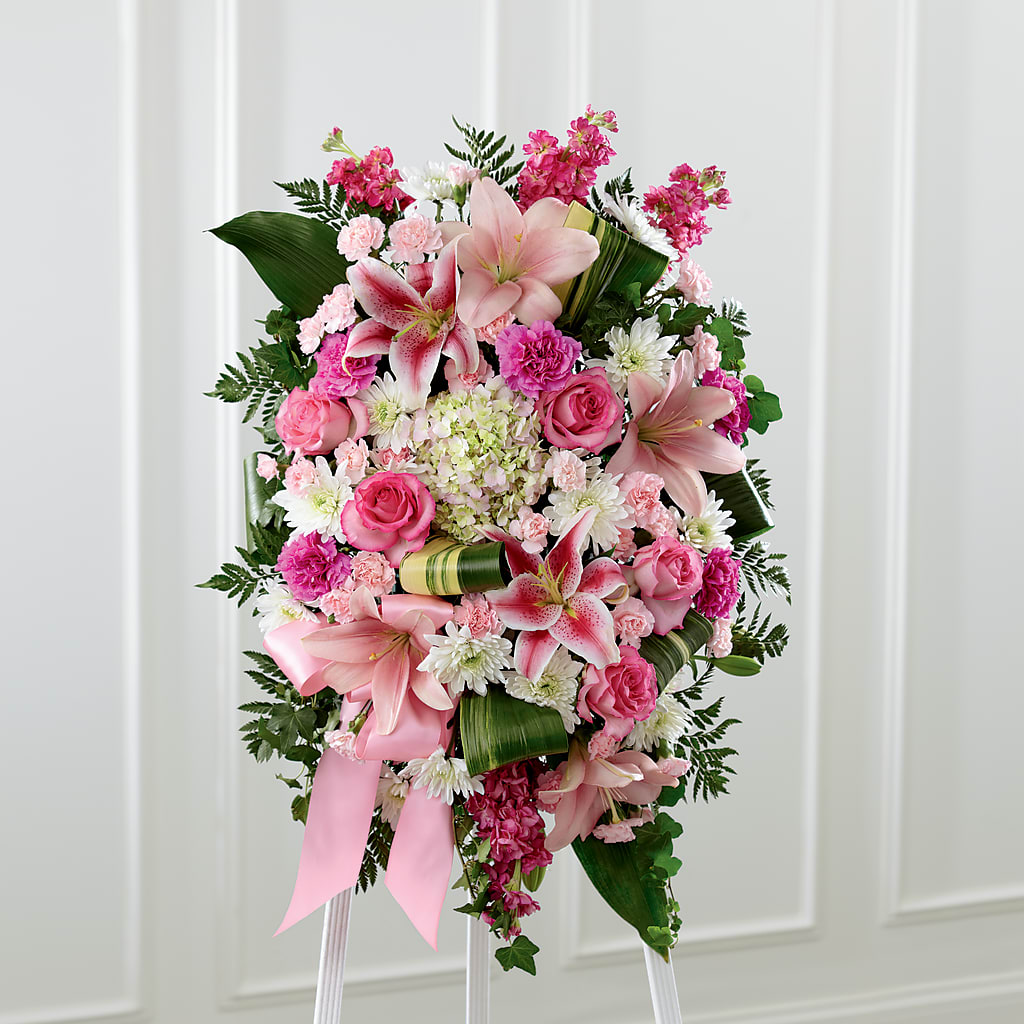 Comforting Standing Spray – ANTONIO FLOWERS & GIFTS, Miami FL
