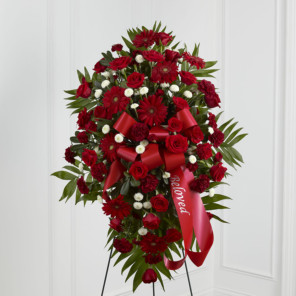 Treasured Memories Standing Spray – ANTONIO FLOWERS & GIFTS, Miami FL
