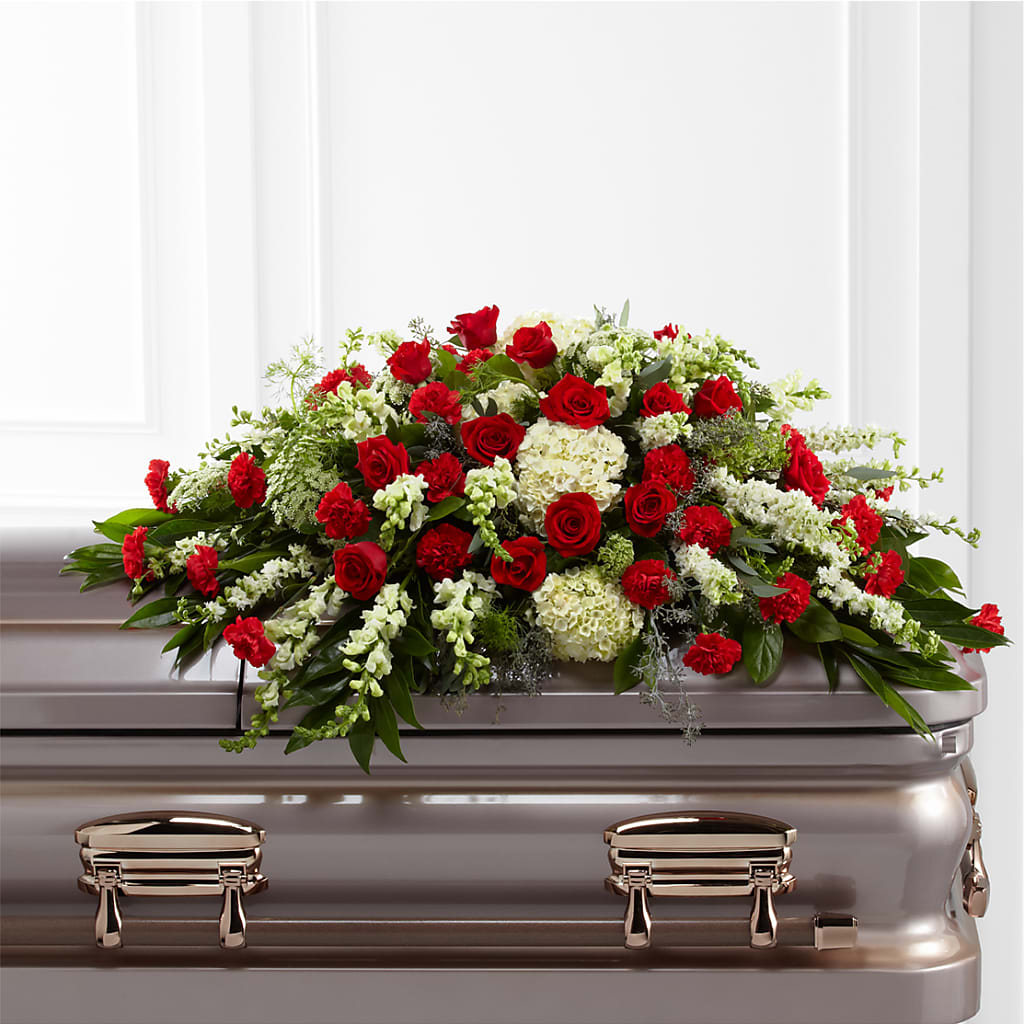 Sincerity Casket Spray – ANTONIO FLOWERS & GIFTS, Miami FL