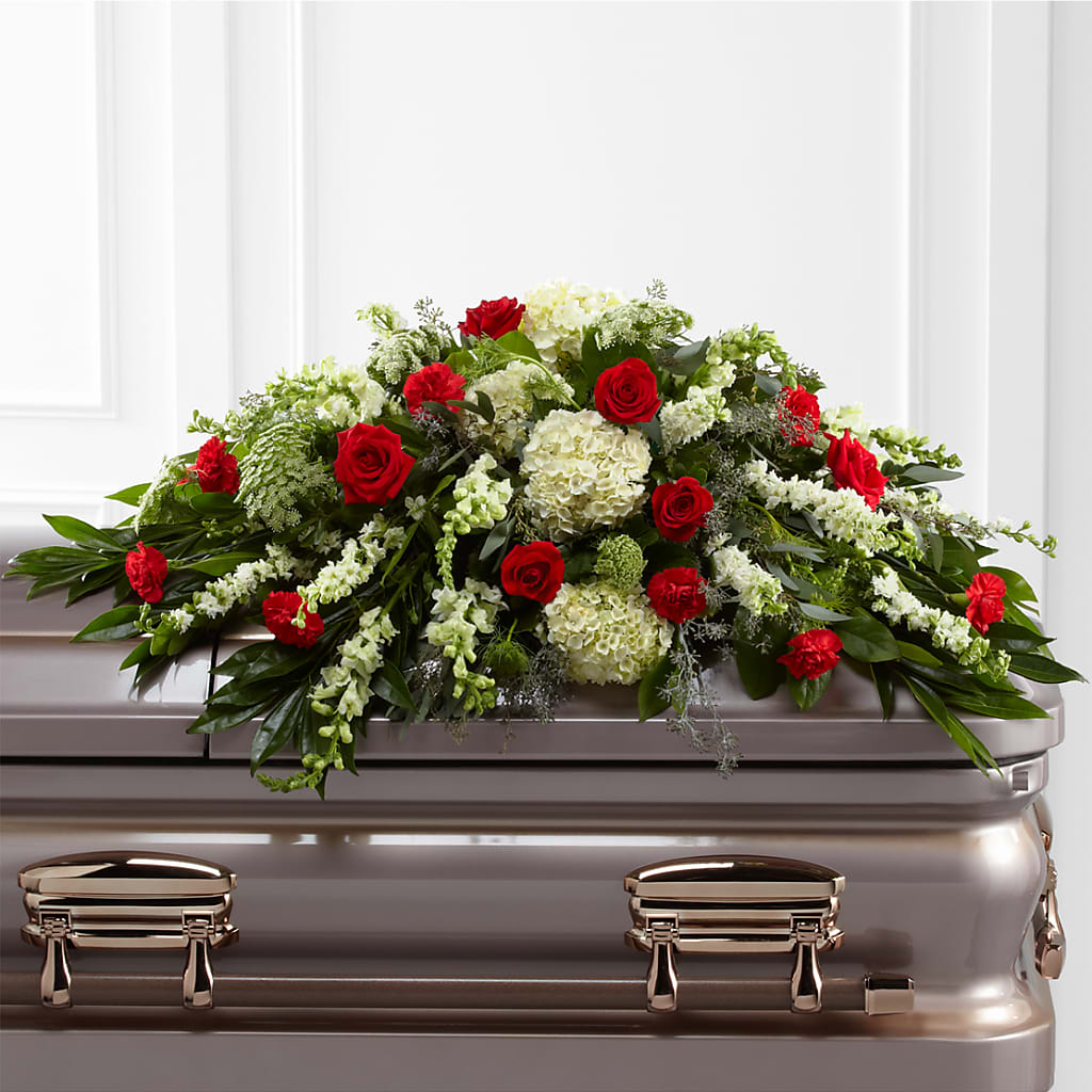 Sincerity Casket Spray – ANTONIO FLOWERS & GIFTS, Miami FL