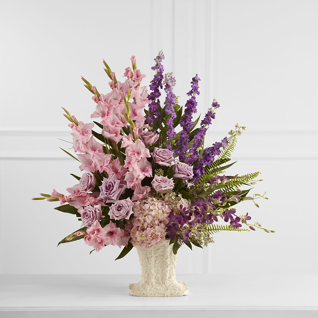 Flowing Garden Arrangement – ANTONIO FLOWERS & GIFTS, Miami FL