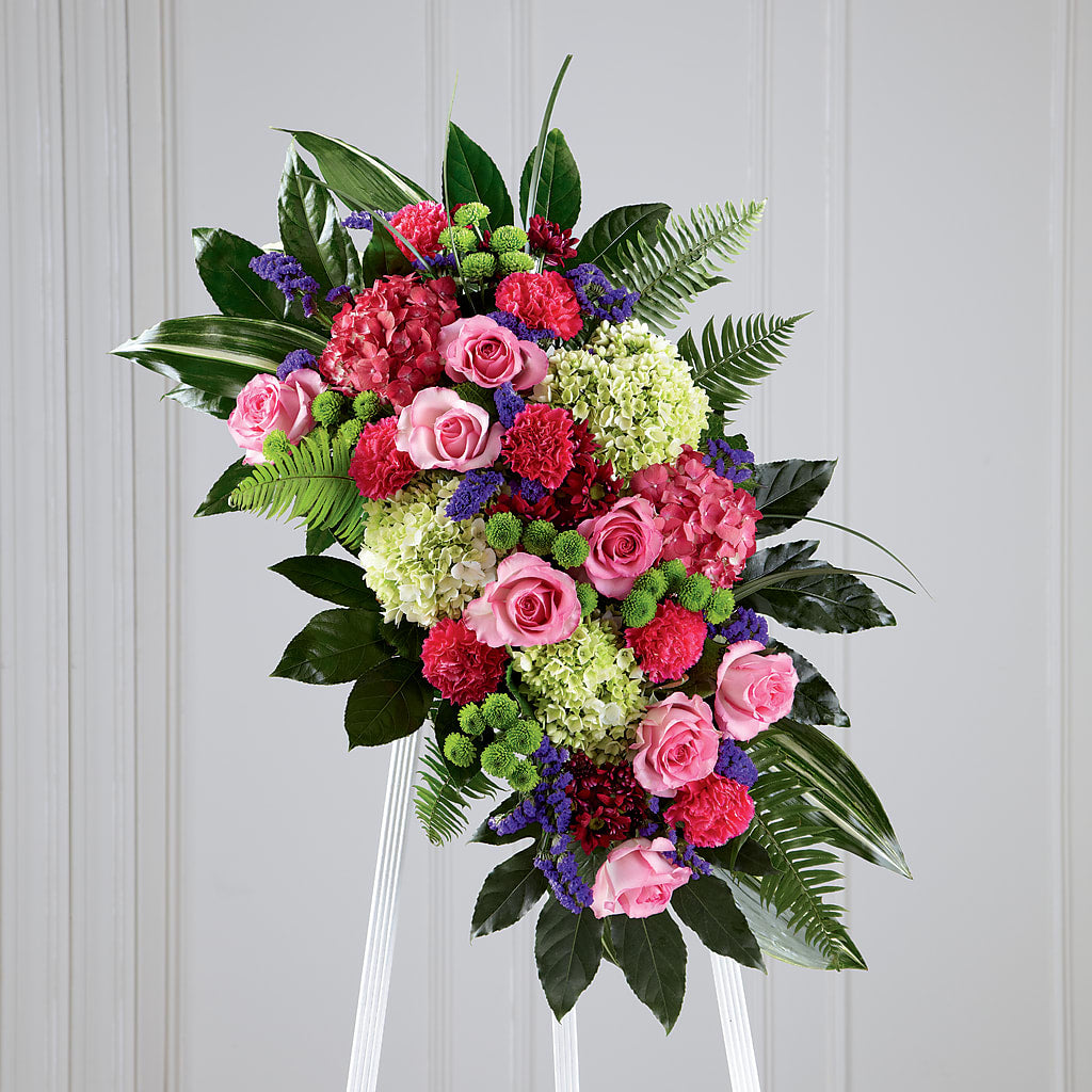 Refreshing Mix Standing Spray – ANTONIO FLOWERS & GIFTS, Miami FL