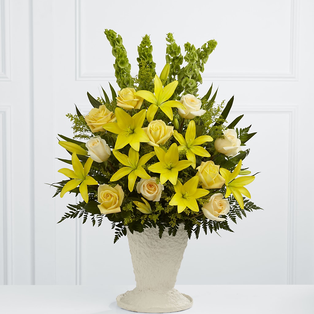 Golden Memories Arrangement – ANTONIO FLOWERS & GIFTS, Miami FL