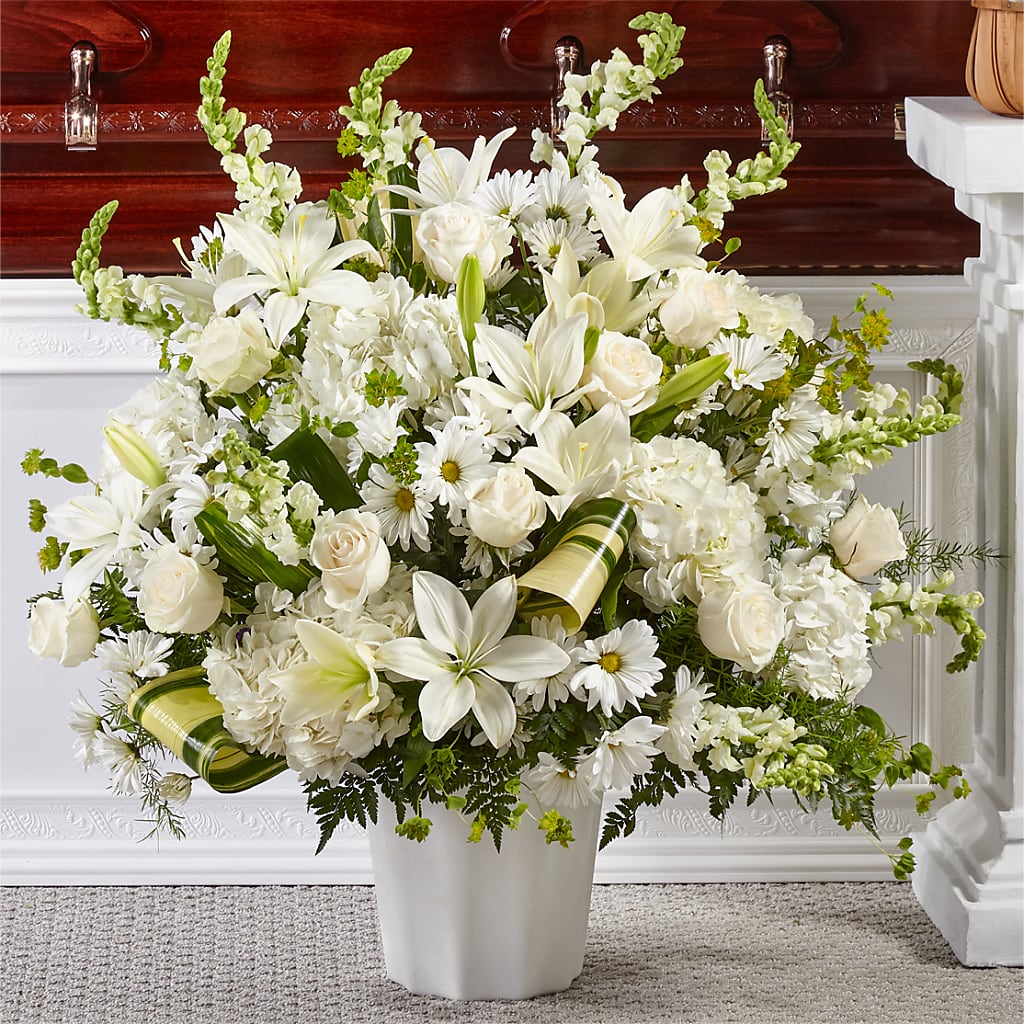 Thoughts of Tranquility Floor Basket – ANTONIO FLOWERS & GIFTS, Miami FL
