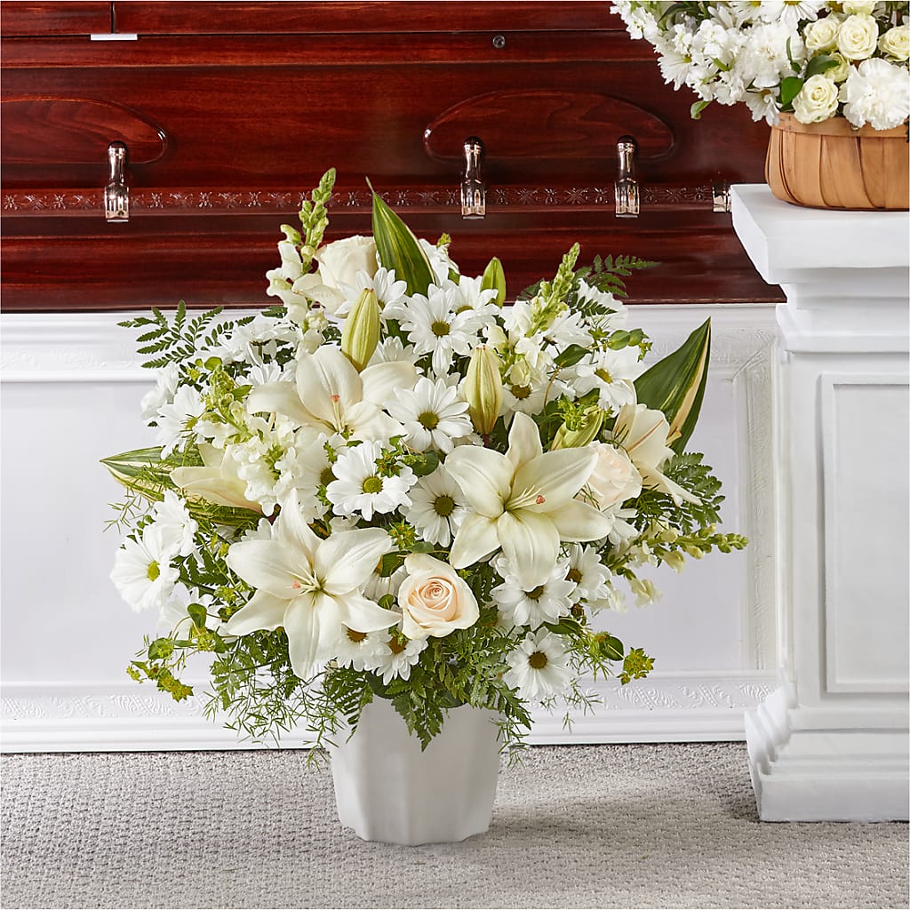 Thoughts of Tranquility Floor Basket – ANTONIO FLOWERS & GIFTS, Miami FL