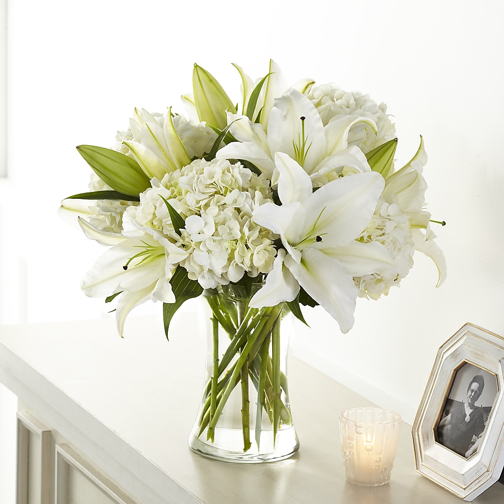 Compassionate Lily Bouquet – ANTONIO FLOWERS & GIFTS, Miami FL