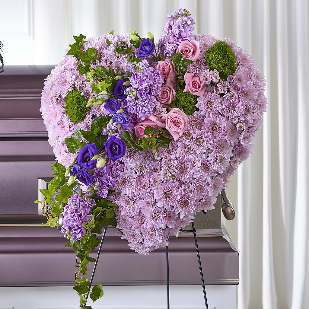 Treasured Love Standing Heart – ANTONIO FLOWERS & GIFTS, Miami FL