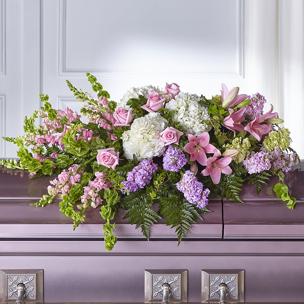 Life's Gratitude Casket Spray – ANTONIO FLOWERS & GIFTS, Miami FL