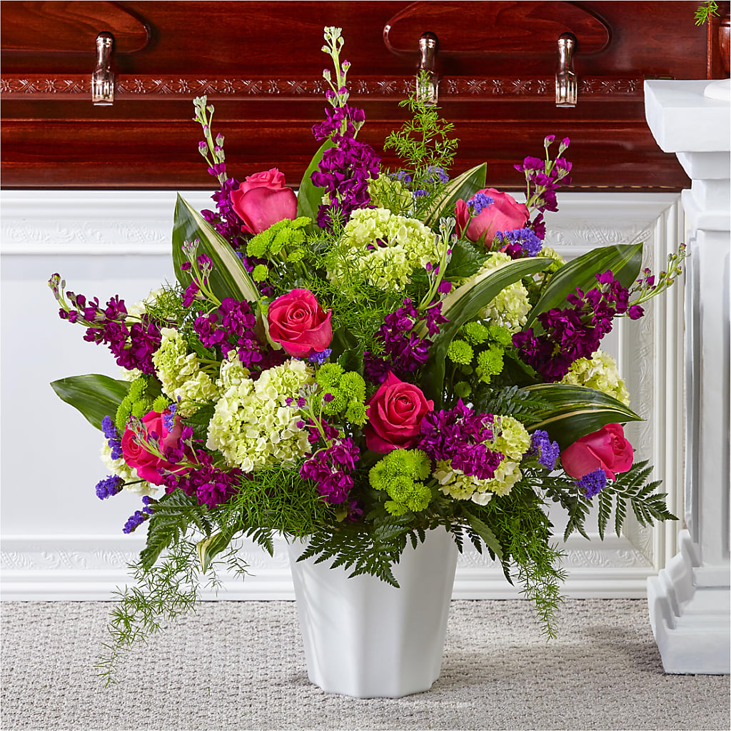 Beautiful Horizons Floor Basket – ANTONIO FLOWERS & GIFTS, Miami FL