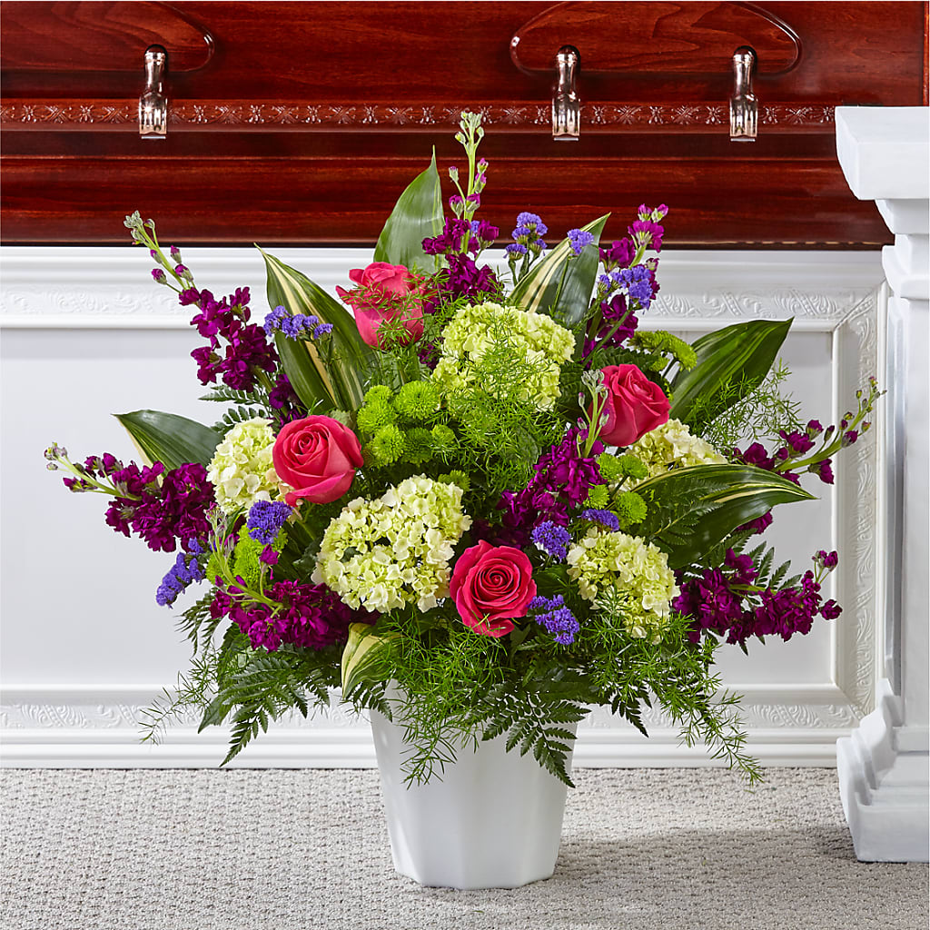 Beautiful Horizons Floor Basket – ANTONIO FLOWERS & GIFTS, Miami FL