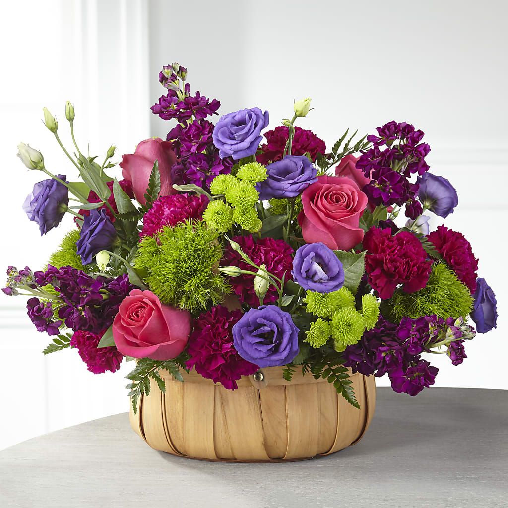 Serene Sanctuary Basket – ANTONIO FLOWERS & GIFTS, Miami FL