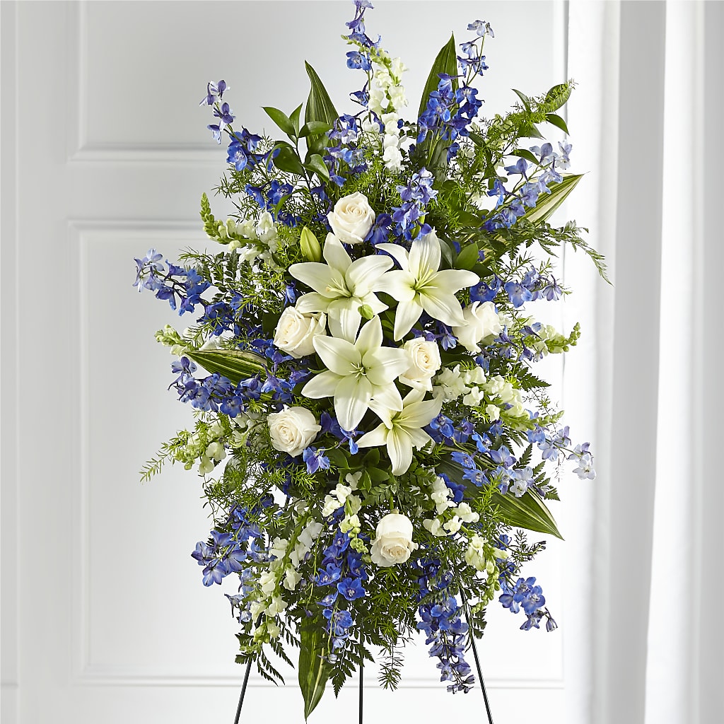 Faithful Friend Standing Spray – ANTONIO FLOWERS & GIFTS, Miami FL