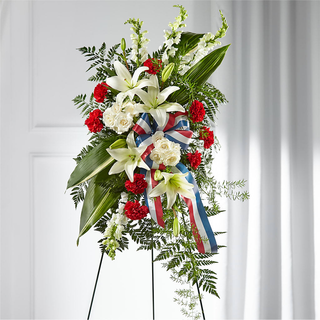 Stars of Life Standing Spray – ANTONIO FLOWERS & GIFTS, Miami FL