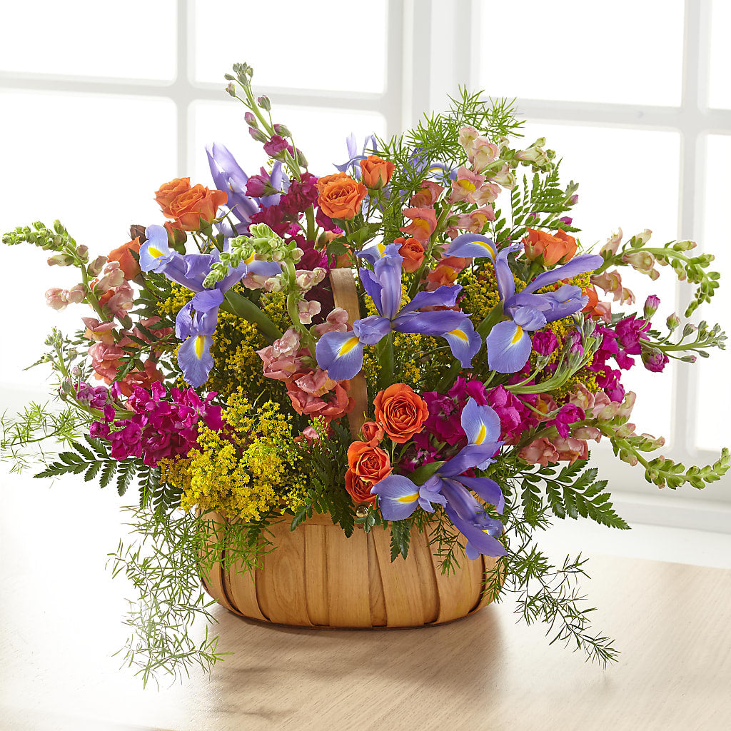 Garden of Life Basket – ANTONIO FLOWERS & GIFTS, Miami FL