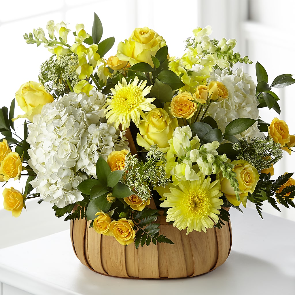 Rustic Remembrance Basket – ANTONIO FLOWERS & GIFTS, Miami FL