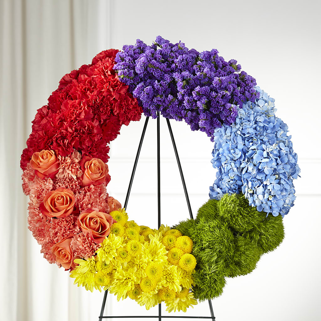 Circle of Love Wreath – ANTONIO FLOWERS & GIFTS, Miami FL