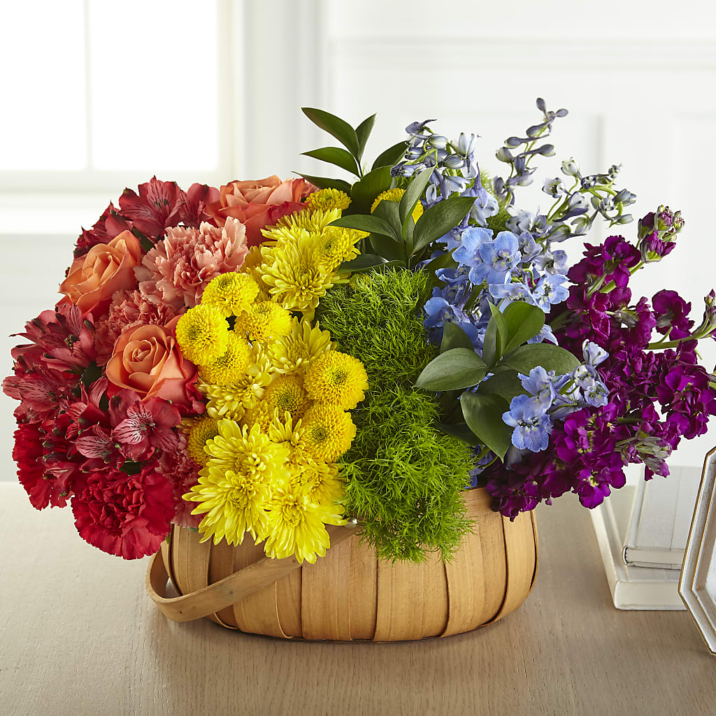 Prideful Basket – ANTONIO FLOWERS & GIFTS, Miami FL