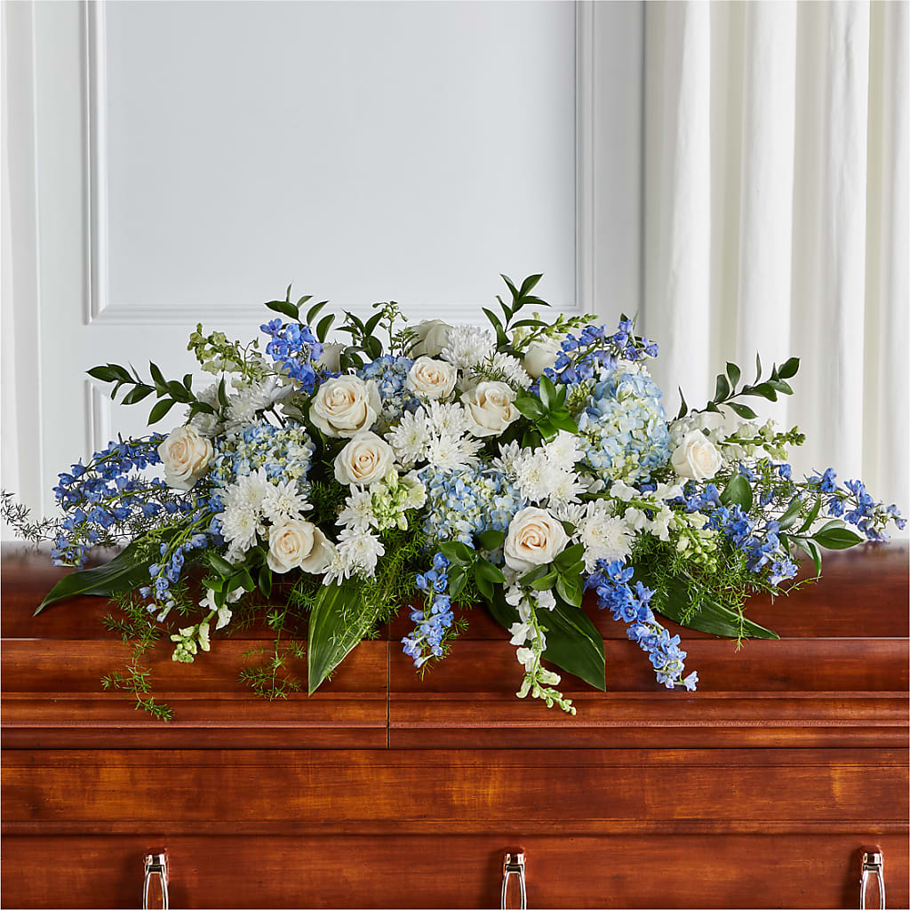 Timeless Essence Casket Spray – ANTONIO FLOWERS & GIFTS, Miami FL