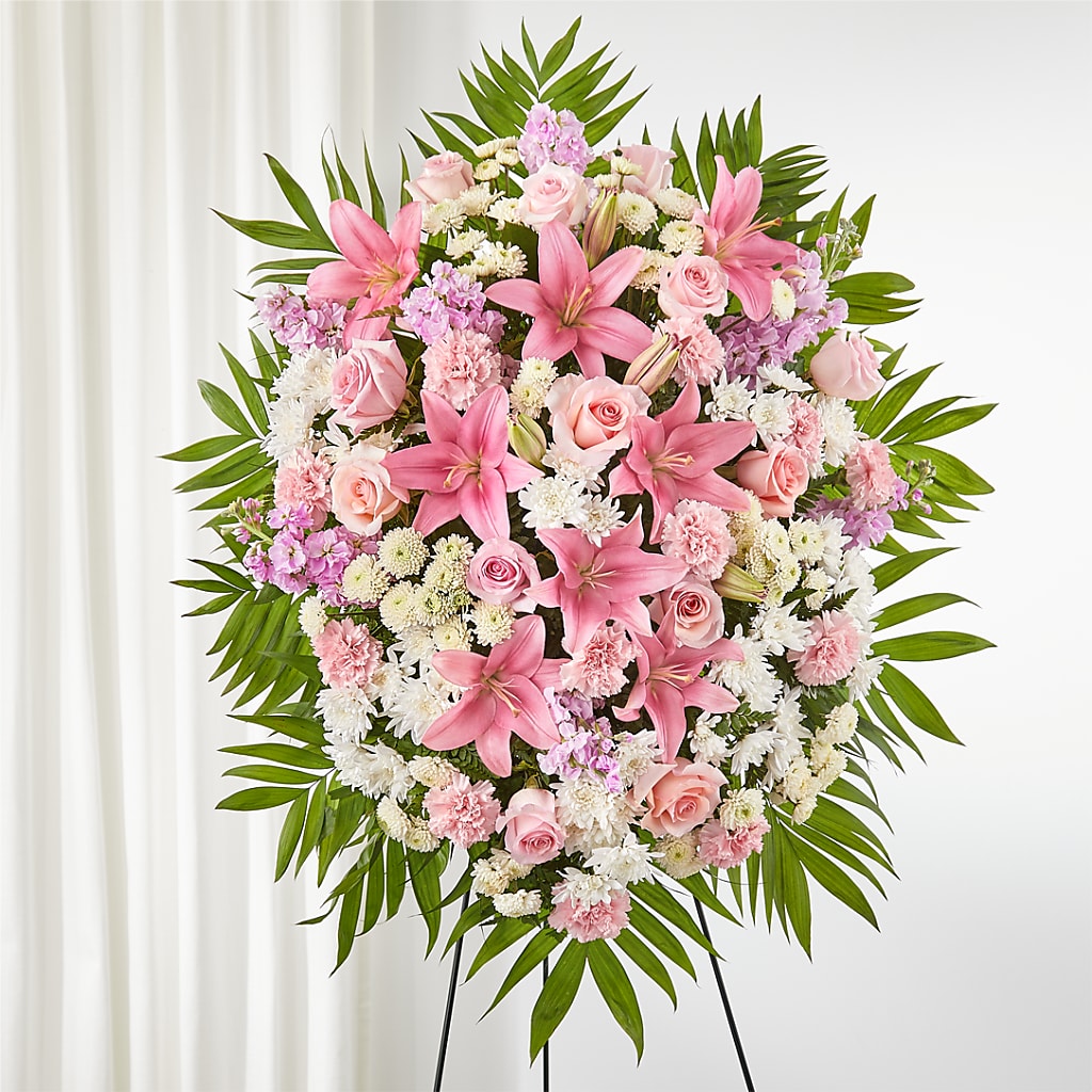 Offering Solace Standing Spray – ANTONIO FLOWERS & GIFTS, Miami FL