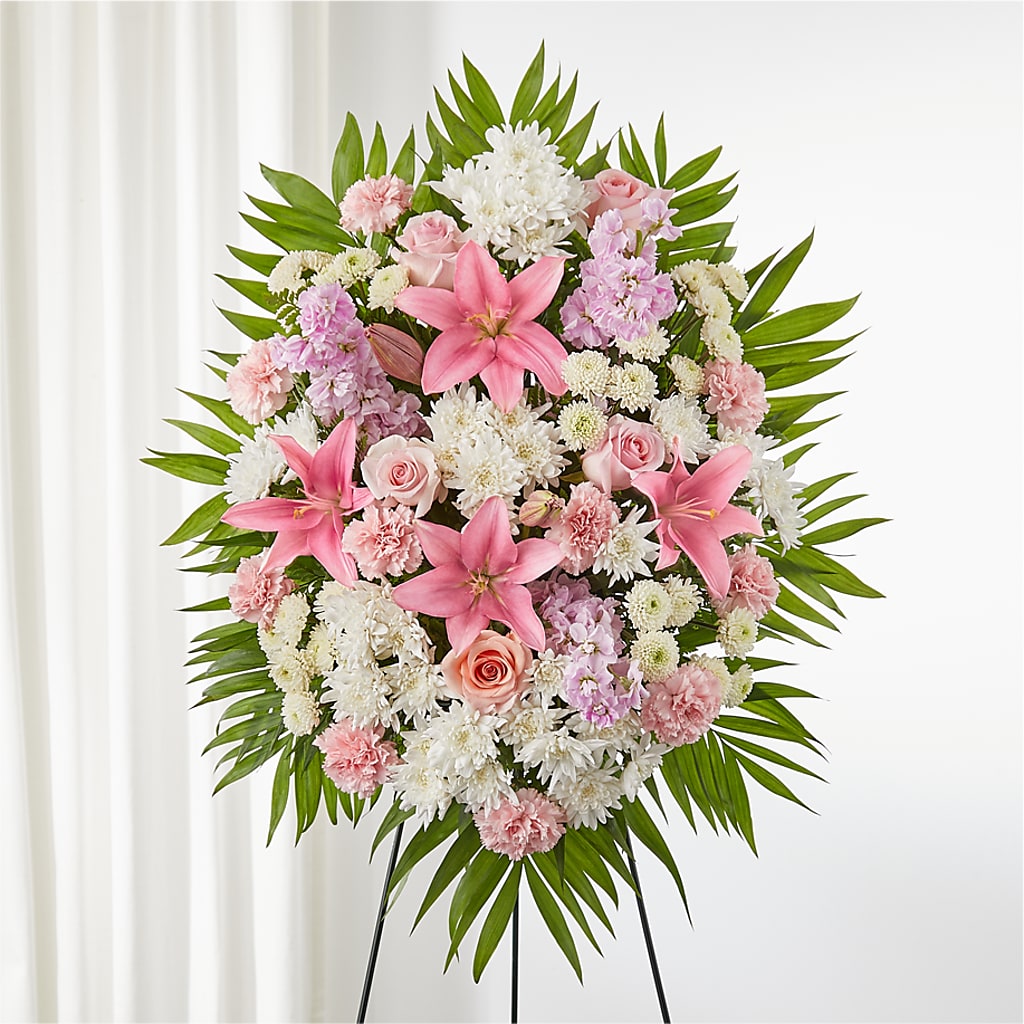 Offering Solace Standing Spray – ANTONIO FLOWERS & GIFTS, Miami FL