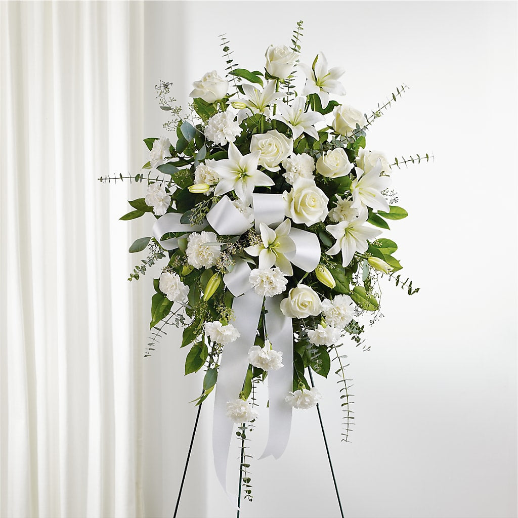 With Care Standing Spray – ANTONIO FLOWERS & GIFTS, Miami FL