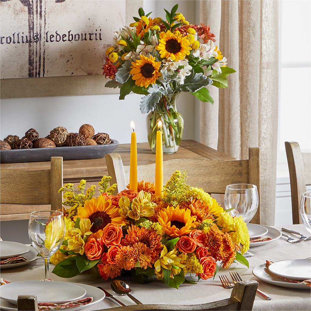 Golden Gathering Bundle – ANTONIO FLOWERS & GIFTS, Miami FL