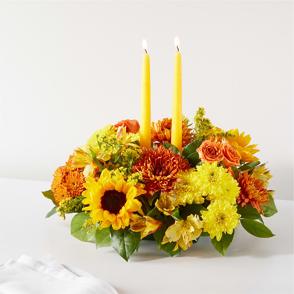 Autumn Harmony Centerpiece – ANTONIO FLOWERS & GIFTS, Miami FL
