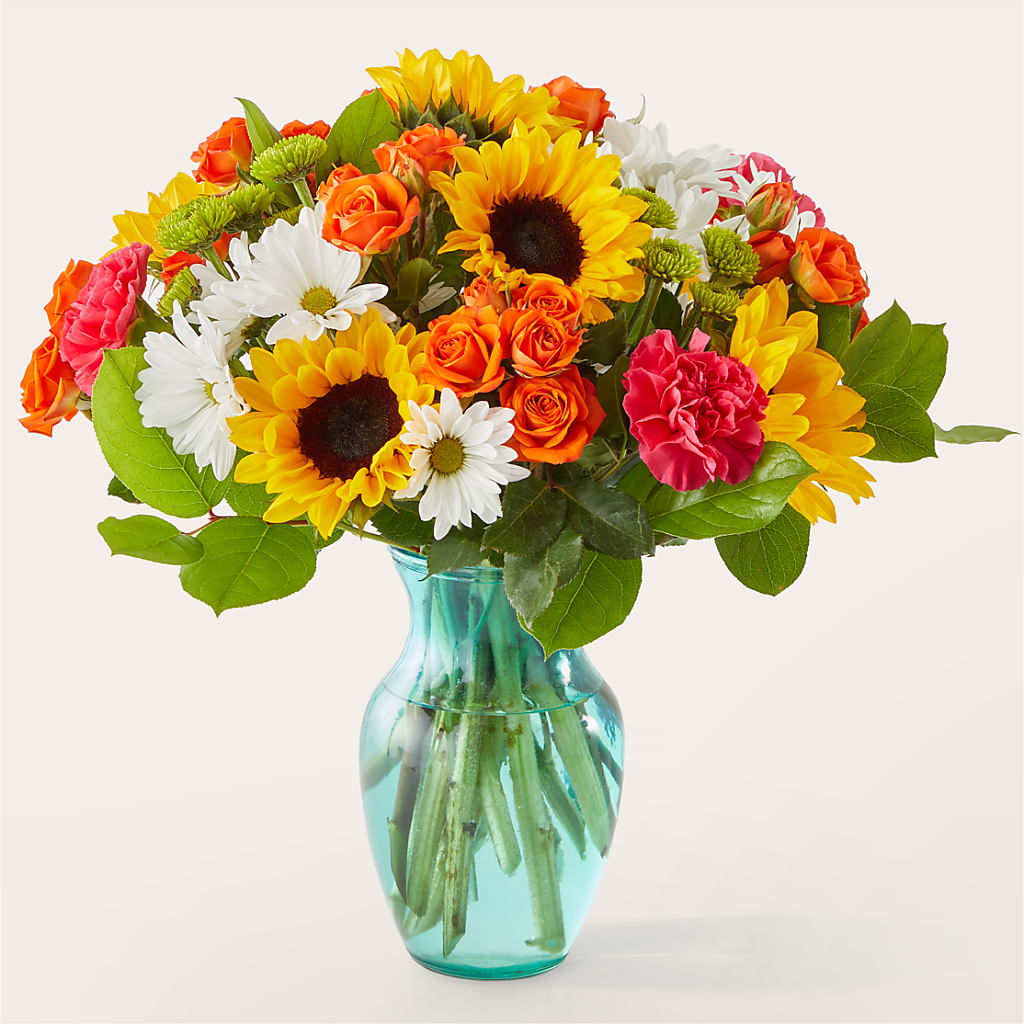 Sun-drenched Blooms Bouquet – ANTONIO FLOWERS & GIFTS, Miami FL