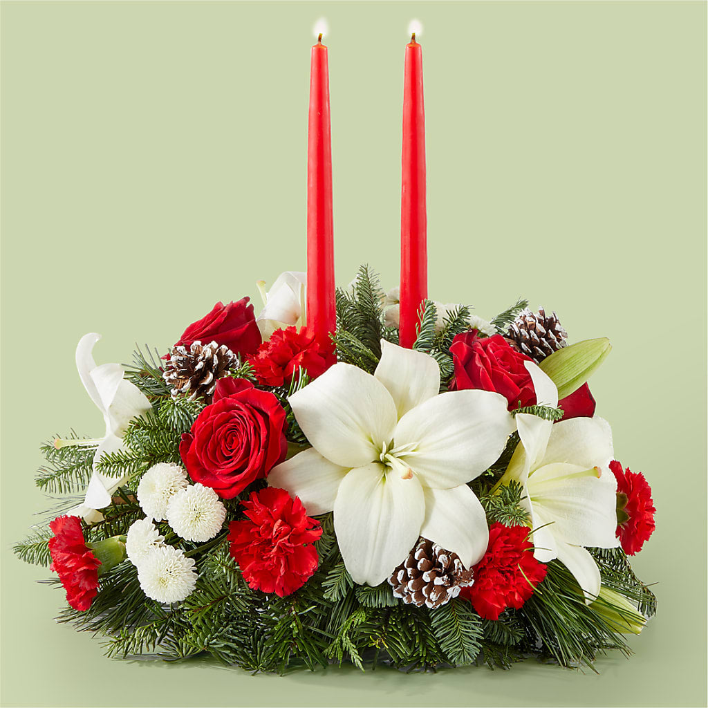 Seasonal Festivities Centerpiece – ANTONIO FLOWERS & GIFTS, Miami FL