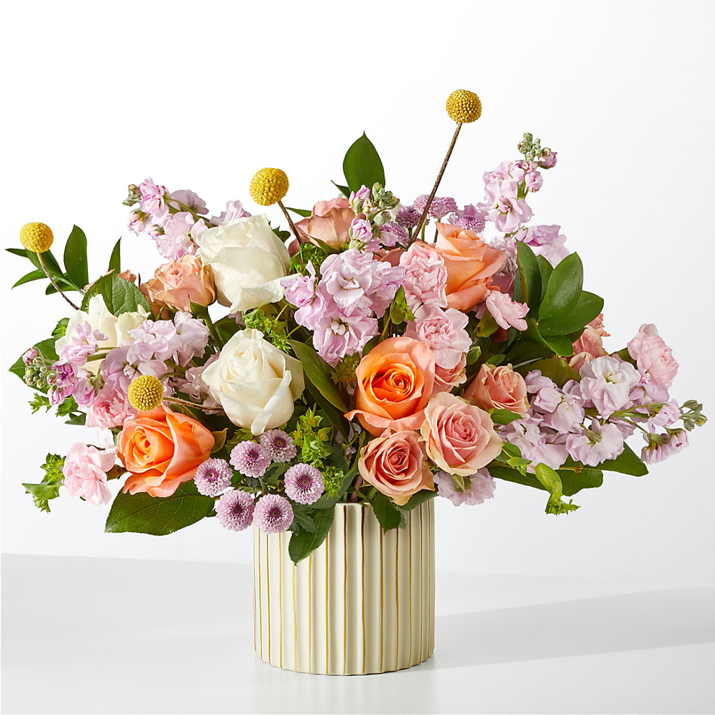 French Market Bouquet with Ivory Vase – ANTONIO FLOWERS & GIFTS, Miami FL