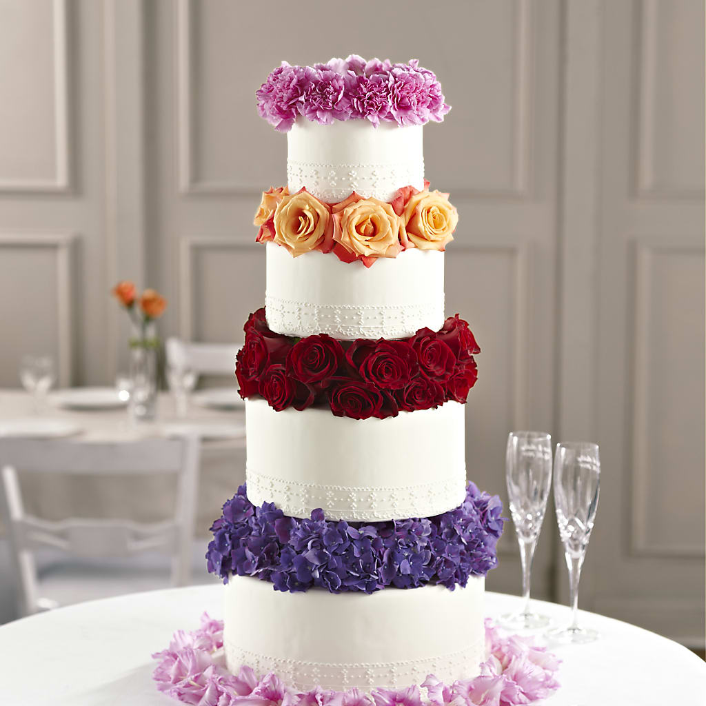 Infinite Love Cake Décor – ANTONIO FLOWERS & GIFTS, Miami FL
