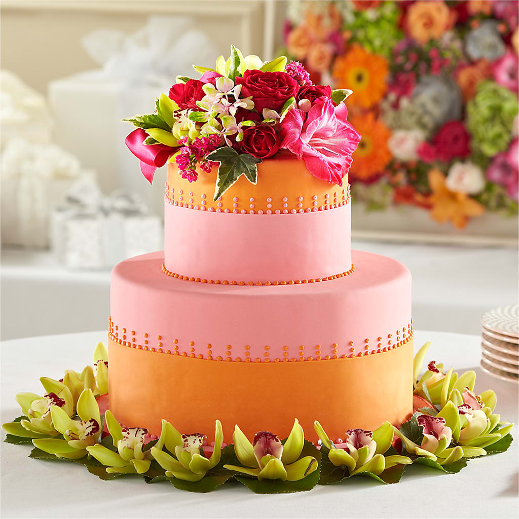Sweet Citrus Cake Decor – ANTONIO FLOWERS & GIFTS, Miami FL