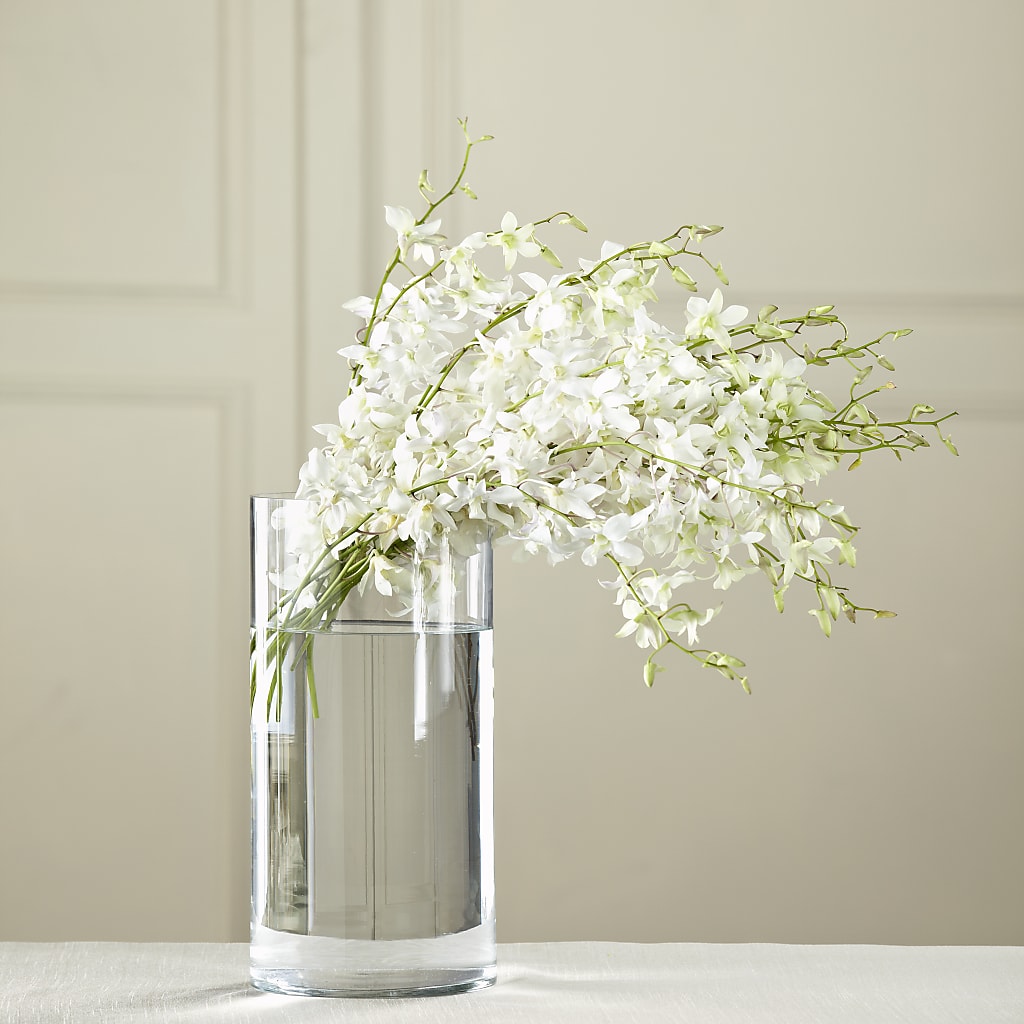 White Dendrobium Bouquet – ANTONIO FLOWERS & GIFTS, Miami FL