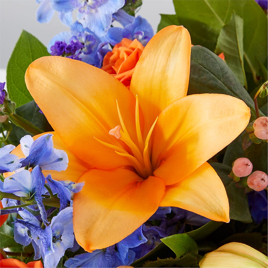 Radiant Citrus Box Bouquet – ANTONIO FLOWERS & GIFTS, Miami FL