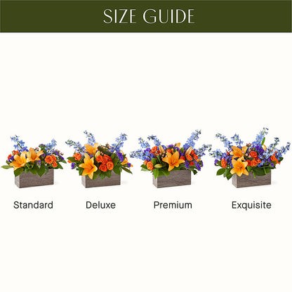 Radiant Citrus Box Bouquet – ANTONIO FLOWERS & GIFTS, Miami FL