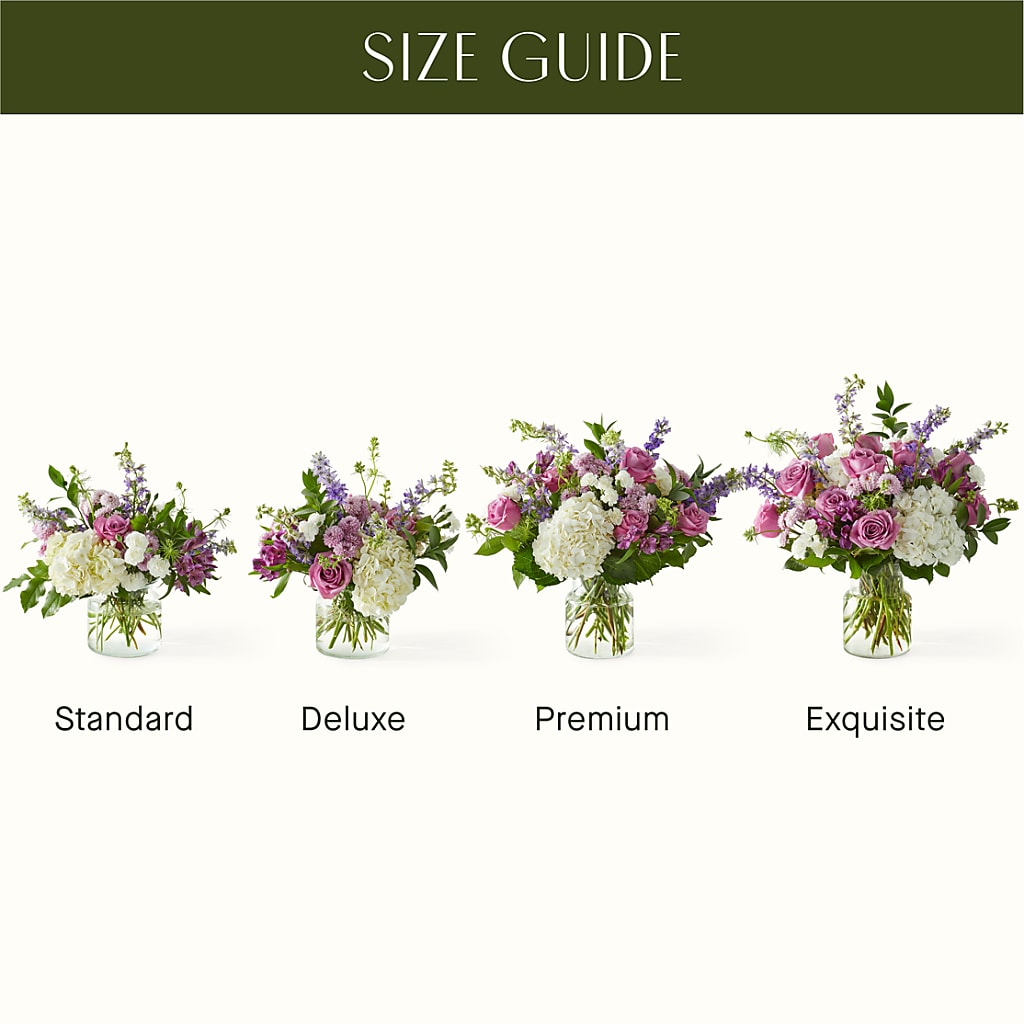 Violet Caress Bouquet – ANTONIO FLOWERS & GIFTS, Miami FL