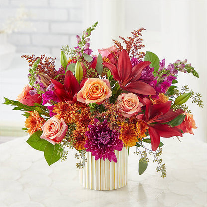 Burgundy Landscape Bouquet – ANTONIO FLOWERS & GIFTS, Miami FL